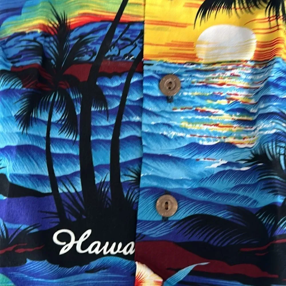 HAWAIIAN SHIRT & PANTS SET.